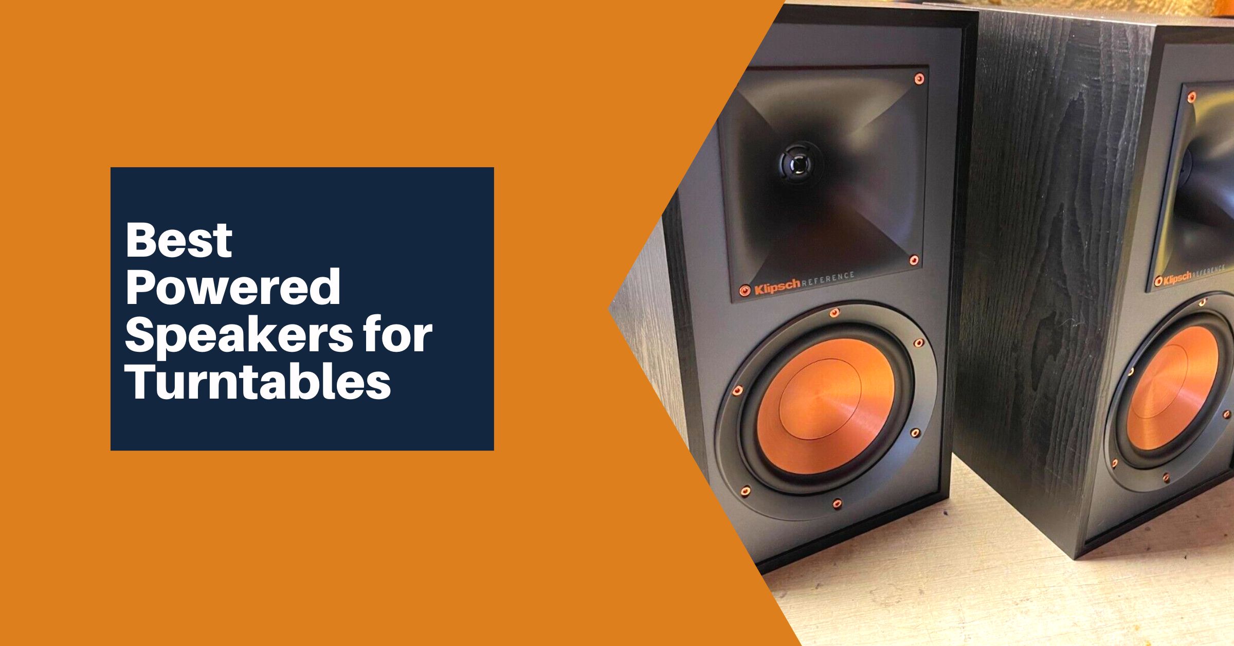 Best Powered Speakers For Turntables Cover Photo
