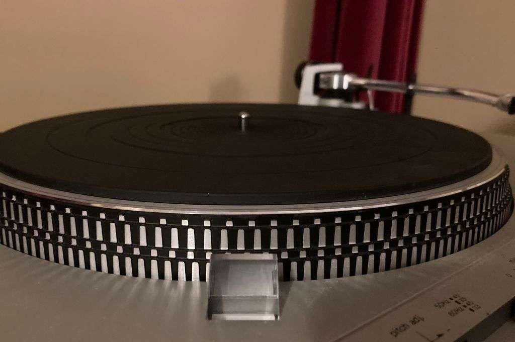 Turntable of a record player