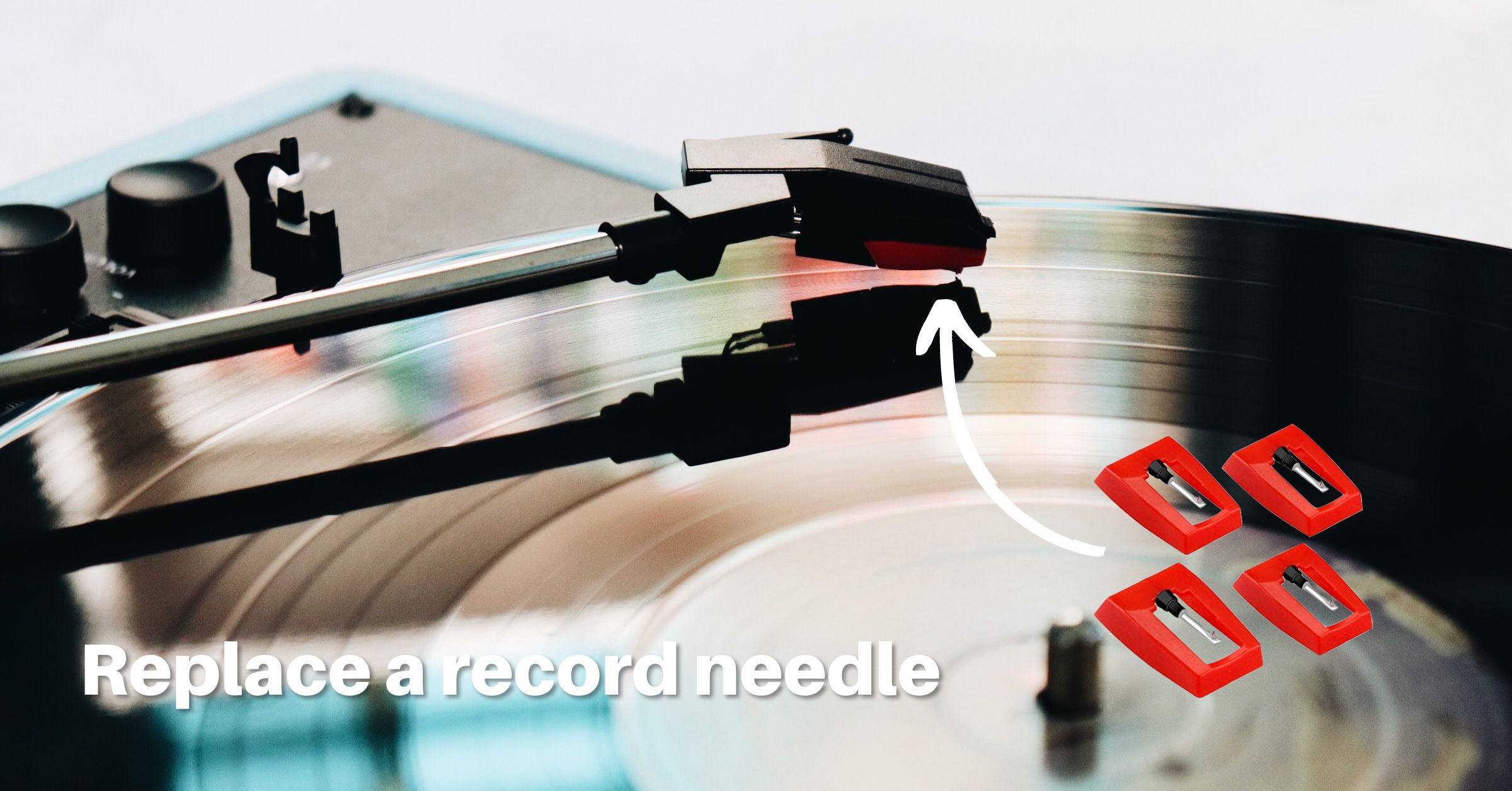 How to replace needle on record player