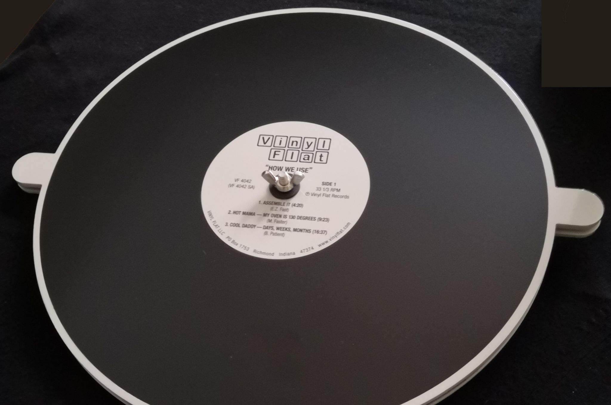 Vinyl Flat record flattener