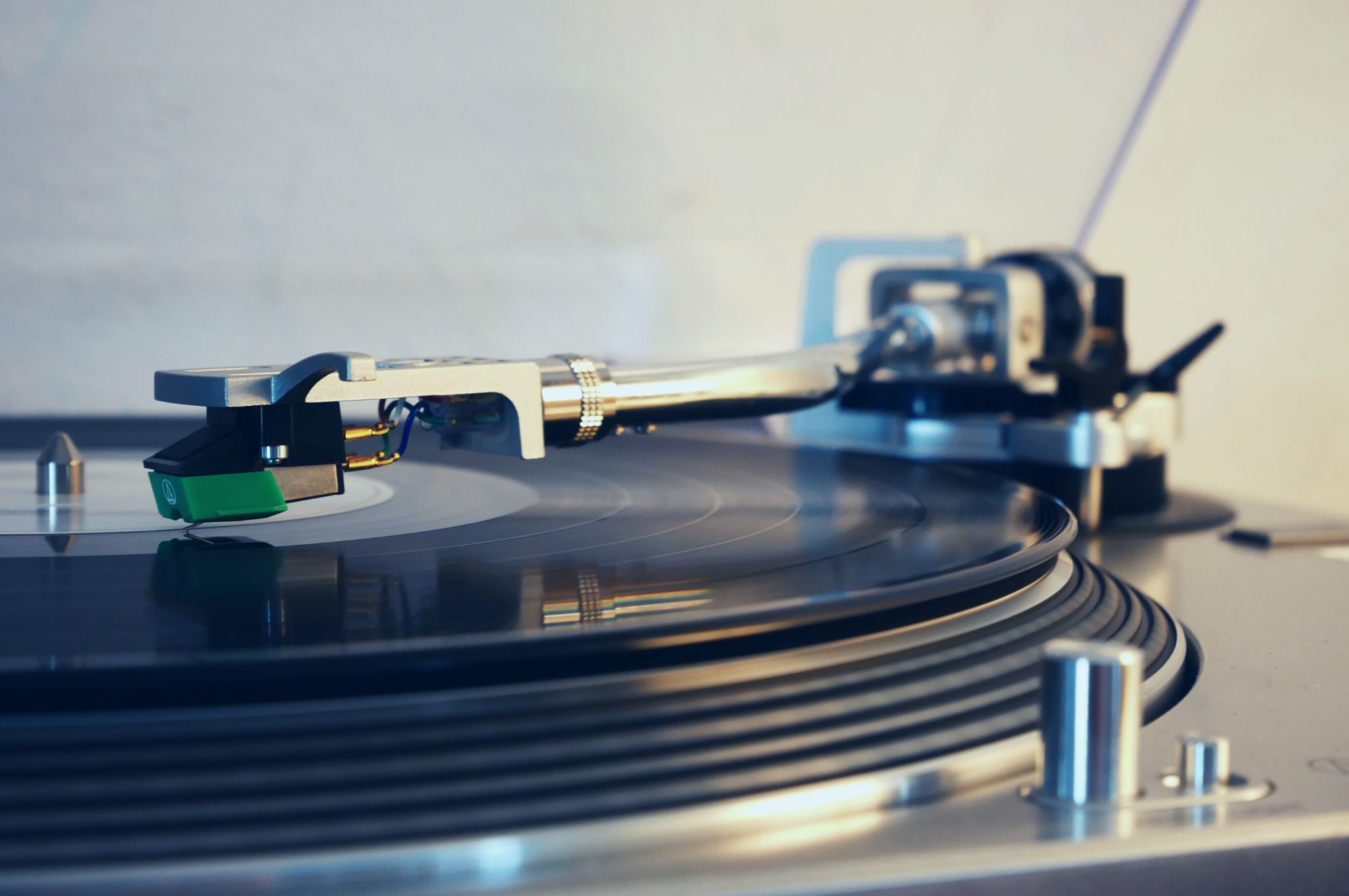 A used direct drive turntable