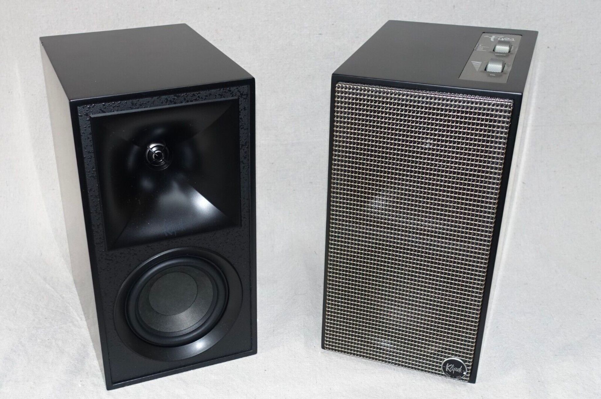 Pair of Klipsch The Fives powered speakers